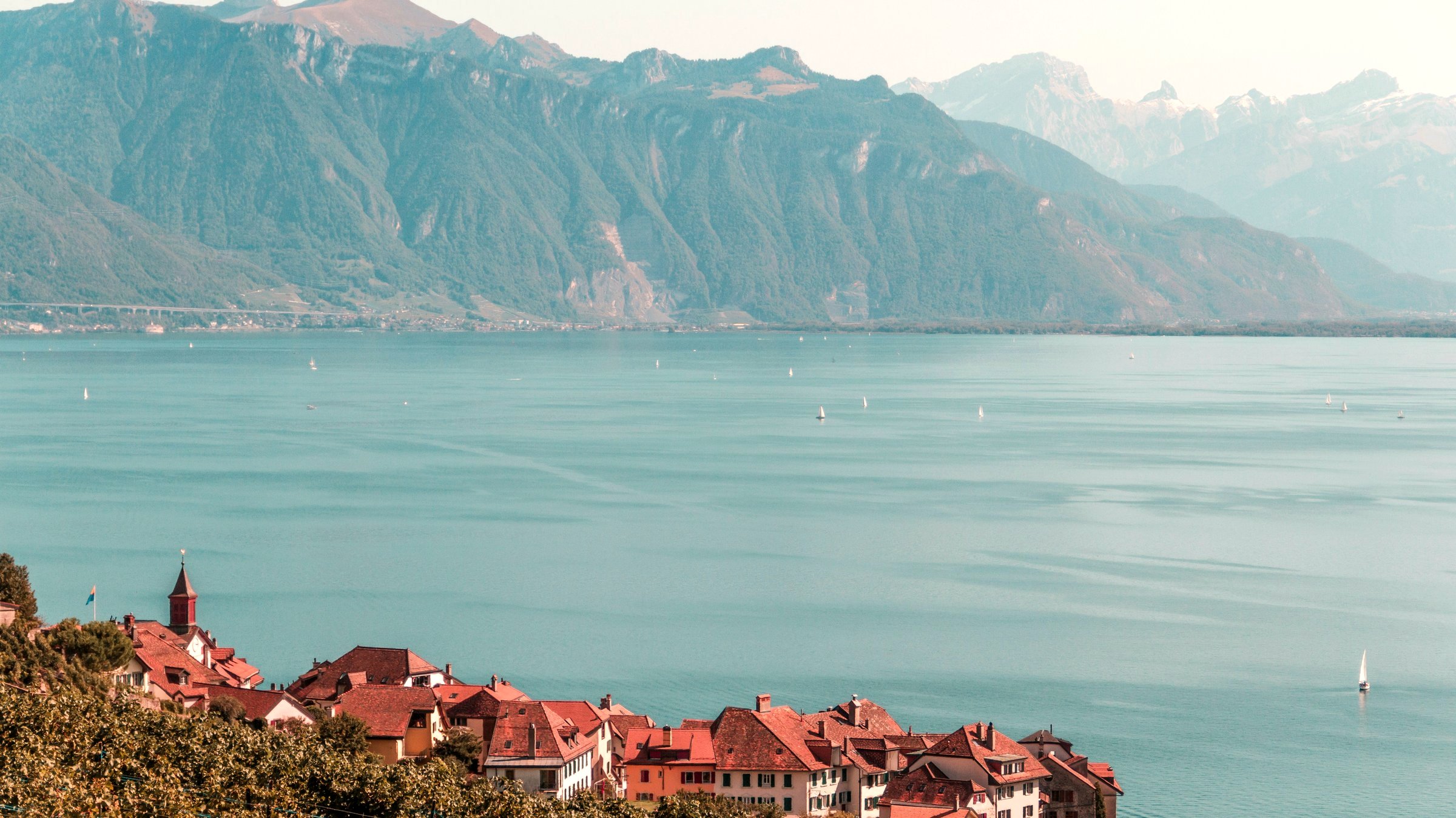 Lavaux lac Léman — chauffeur privé Paris-Genève