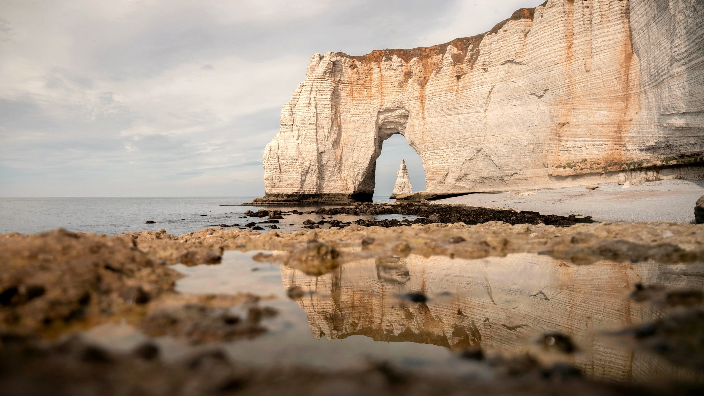 Falaises d'Étretat — chauffeur privé Paris-Normandie