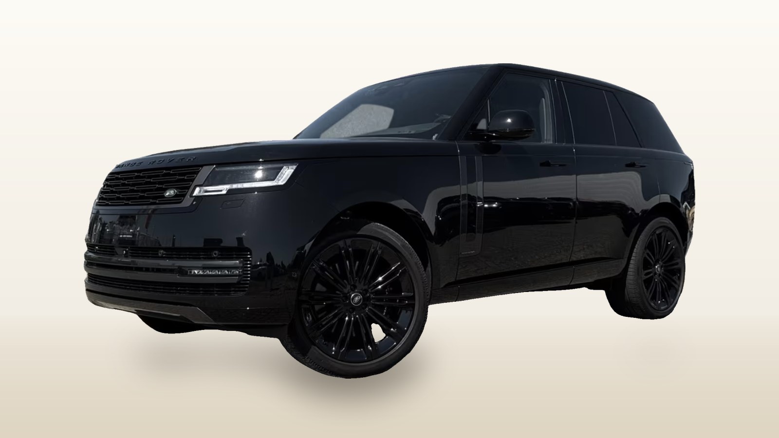 رينج روفر مع سائق باريس &mdash; SUV برستيج برسيلانس