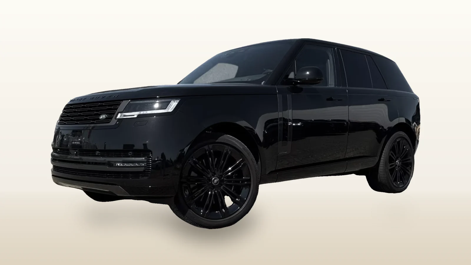 Range Rover Autobiography SUV chauffeur privé Paris
